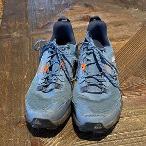 Adidas Terrex Men's Blue and Orange Athletic Shoes